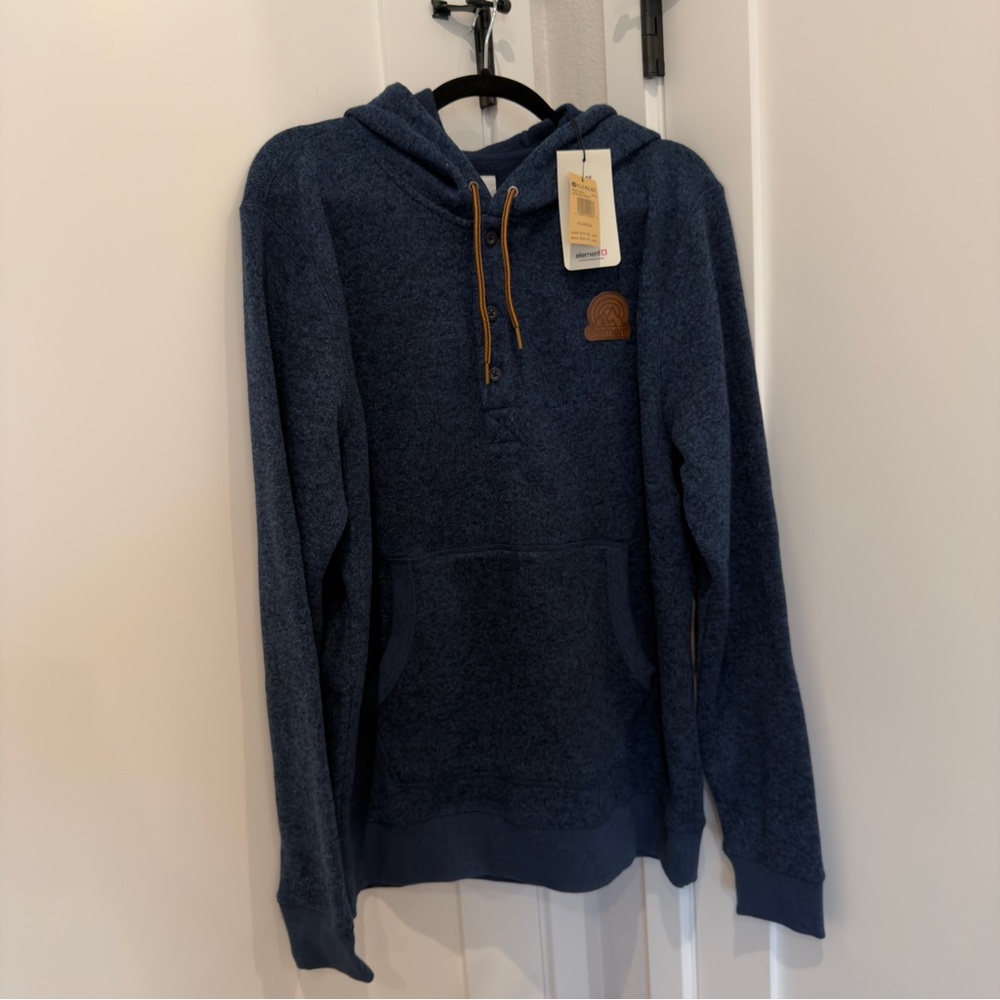 NWT Element Highland Hoodie Henley Sweatshirt - Picture 4 of 7